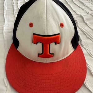 Youth Orange and Black Baseball Cap
